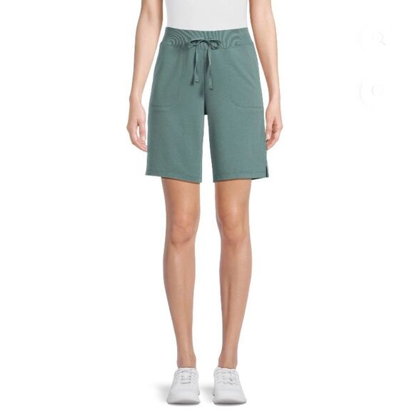 Women's French Terry Cloth Bermuda Shorts 2-Pack Size XXXL - Picture 6 of 12